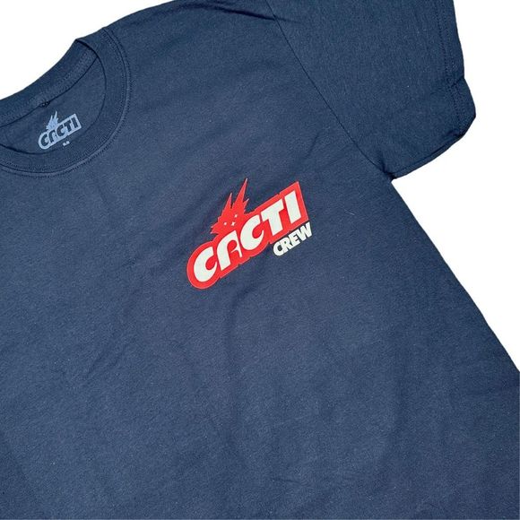 Travis Scott Cacti Crew Black Tee - Size Medium - Picture 2 of 6